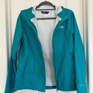The North Face Women's Teal Rain Jacket